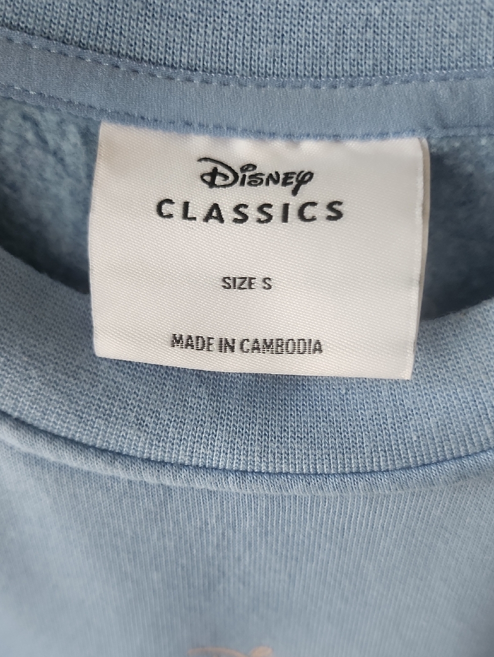 Primark x Disney Alice in Wonderland Sky Blue Graphic Crewneck - Picture 5 of 10